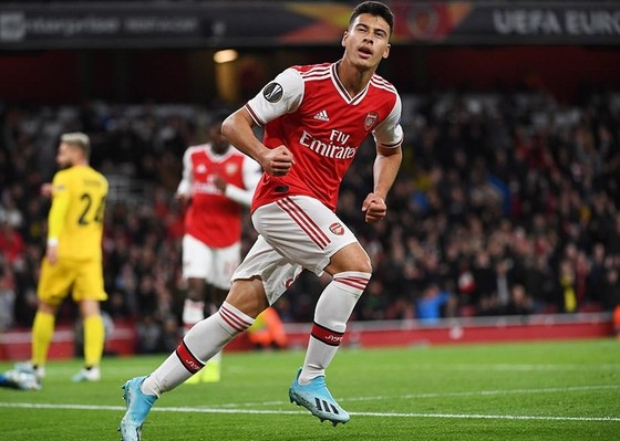 Tài năng trẻ Gabriel Martinelli đang tỏa sáng rực rỡ tại Arsenal. Ảnh: Getty Images
