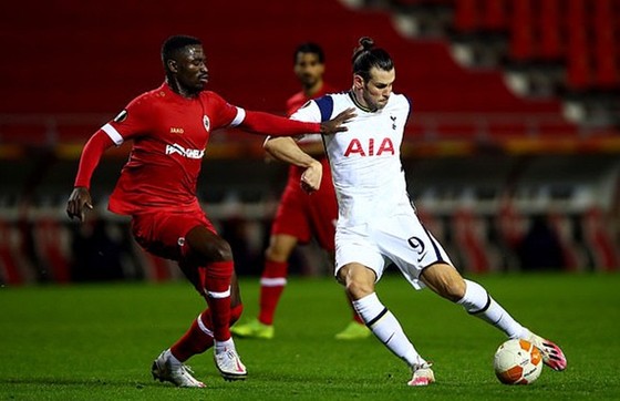 Gareth Bale gây thất vọng trong trận thua của Tottenham. Ảnh: Getty Images