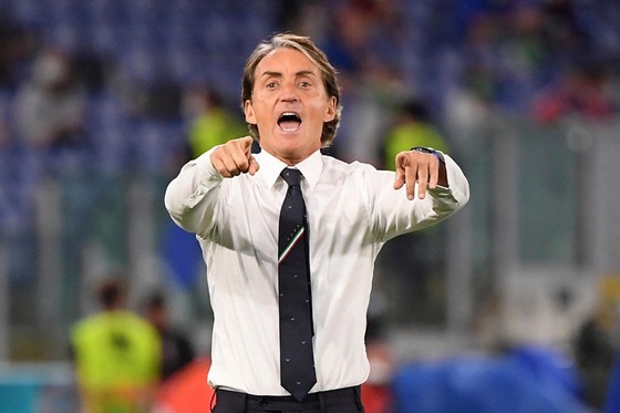 HLV Roberto Mancini muốn làm đẹp kỷ lục bằng danh hiệu tại Euro 2020. Ảnh: Getty Images