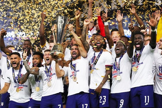 Tuyển Mỹ lần thứ 7 đăng quang Cúp vàng CONCACAF.