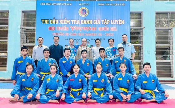 Đội tuyển vovinam Việt Nam tập luyện rất tập trung từ năm 2021 và năm 2022. Ảnh: vovinam VN