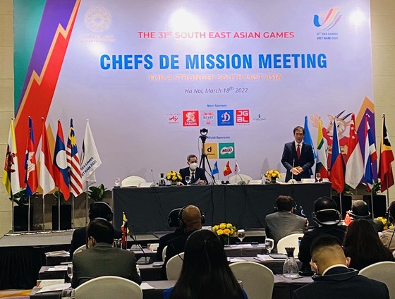 Hội nghị Trưởng đoàn các quốc gia dự SEA Games 31 lần thứ 2 đã tổ chức tại Hà Nội.