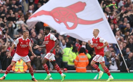 Arsenal là bất ngờ thú vị khi dẫn đầu sau 8 lượt trận của mùa giải mới. Ảnh: Getty Images