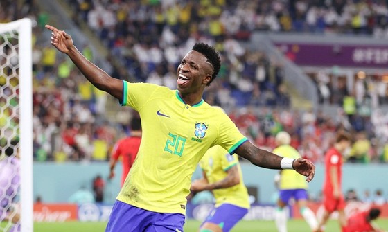 Vinicius Junior tự tin tỏa sáng trong đội hình đầy sao của tuyển Brazil.