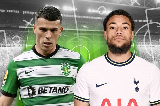 Tottenham đã mua thêm 2 cầu thủ Arnaut Danjuma (phải) và Pedro Porro trong tháng Giêng.