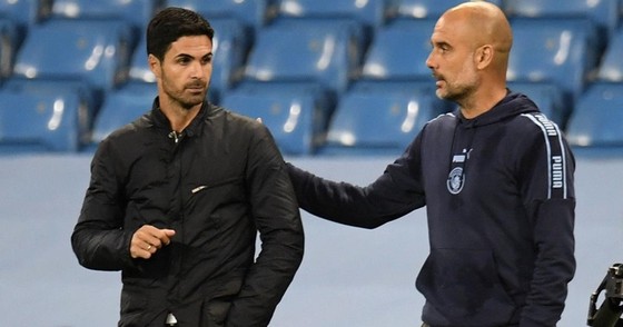 Former assistant Mikel Arteta showed that he had fully absorbed Pep Guardiola's leadership talent.