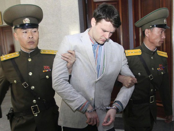 Otto Warmbier, một sinh viên Mỹ cũng đang bị giam giữ tại Triều Tiên. Ảnh: Getty
