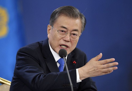 Tổng thống Hàn Quốc Moon Jae-in vừa công bố “Tầm nhìn 2045 về quốc gia bao trùm đổi mới”