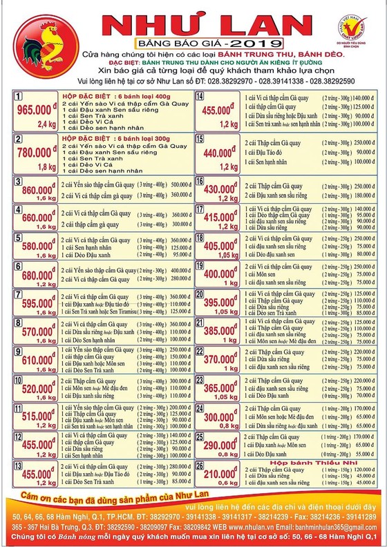 Bánh Trung thu Như Lan: Hương vị truyền thống, trọn vẹn nghĩa tình ảnh 2 Bánh Trung thu Như Lan: Hương vị truyền thống, trọn vẹn nghĩa tình ảnh 2