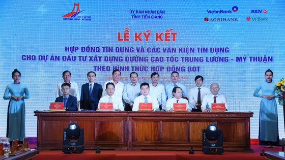 Ngành ngân hàng thu xếp gần 7.000 tỷ đồng vốn cho cao tốc Trung Lương - Mỹ Thuận ảnh 1