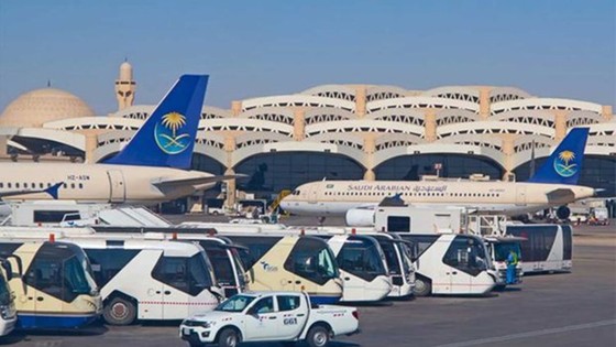 Sân bay tại Riyadh, Saudi Arabia. Nguồn: Shutterstock