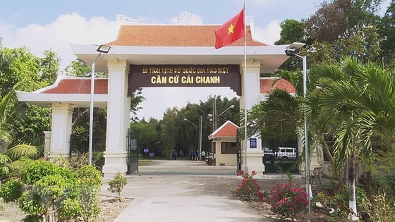 Khu căn cứ Cái Chanh được xếp hạng Di tích quốc gia đặc biệt. Ảnh: TTXVN
