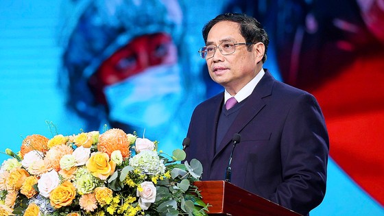 Thủ tướng Phạm Minh Chính  phát biểu tại chương trình. Ảnh: QUANG PHÚC