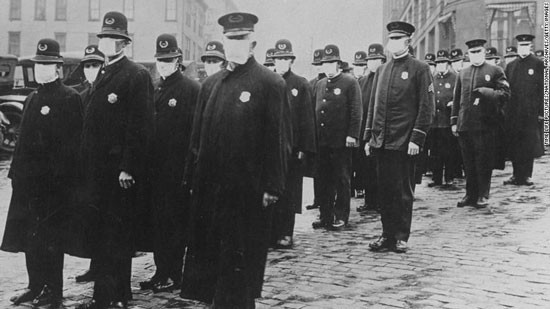 Bài học đeo khẩu trang ở Mỹ trong đại dịch cúm 1918 ảnh 1