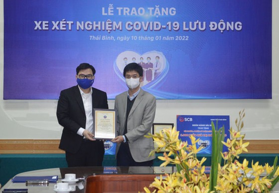 SCB tiếp tục trao tặng xe xét nghiệm lưu động tại Thái Bình, Thanh Hóa ảnh 2 SCB tiếp tục trao tặng xe xét nghiệm lưu động tại Thái Bình, Thanh Hóa ảnh 2