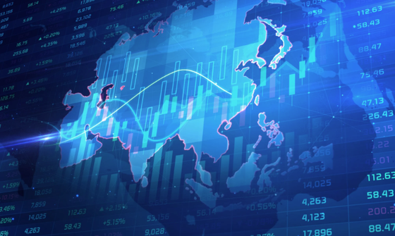 Hoạt động tài chính toàn cầu đang có xu hướng dịch chuyển từ châu Âu sang châu Á. Ảnh: Shutterstock