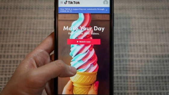 Plaintiffs claim TikTok collects children’s private information such as phone numbers, pictures, videos and biometric data, and transfers this information to unknown third parties for profit © Bloomberg