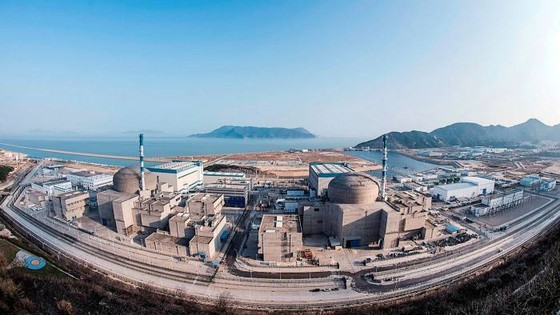 EDF cho biết họ đã được 'thông báo về sự gia tăng nồng độ của một số khí quý' trong lò phản ứng đầu tiên tại Nhà máy điện hạt nhân Taishan © ZWX