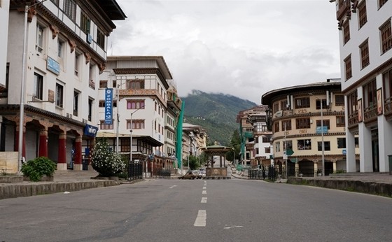 Trong bối cảnh đại dịch COVID-19 đang diễn biến phức tạp, các đường biên giới của Bhutan đã đóng cửa. Ảnh: AFP.
