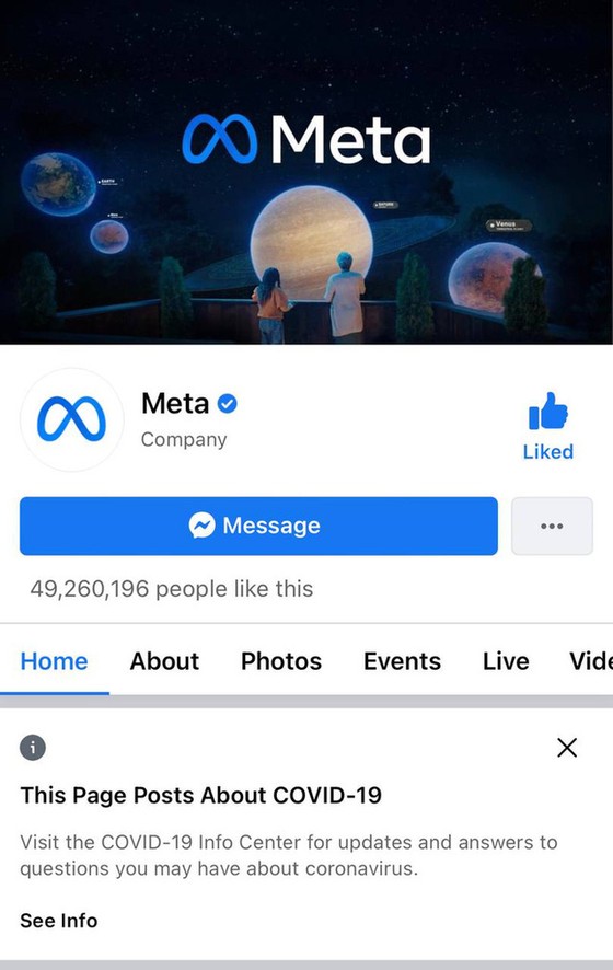 Nóng: Mark Zuckerberg chính thức đổi tên công ty Facebook thành Meta - Ảnh 2. Nóng: Mark Zuckerberg chính thức đổi tên công ty Facebook thành Meta - Ảnh 2.