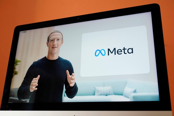Mark Zuckerberg giới thiệu tên mới của Facebook: Meta. Nguồn ảnh: NYP.