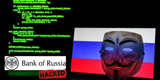 Nhóm Hacker Anonymous Đe Dọa Phát Tán Tài Liệu Mật Của Ngân Hàng Trung Ương  Nga | Báo Sài Gòn Đầu Tư Tài Chính