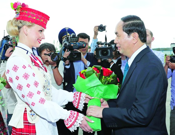 Chủ tịch nước Trần Đại Quang thăm Cộng hòa Belarus ảnh 1