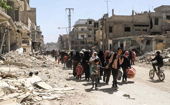 Bày binh bố trận xung quanh Syria ảnh 1