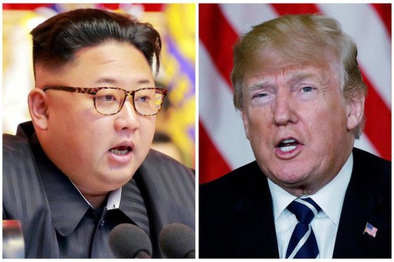 Tổng thống Mỹ Donald Trump và nhà lãnh đạo Triều Tiên Kim Jong-un. (Ảnh: Reuters)