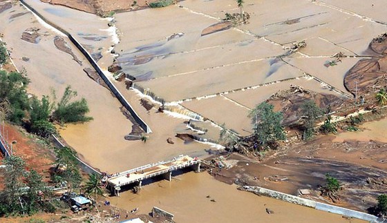 Bão Tembin gây lũ lụt, sạt lở nghiêm trọng tại Philippines