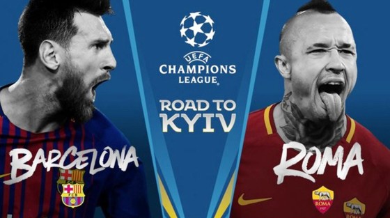 Tứ kết Champions League: Messi và đồng đội sẽ đánh bại AS Roma?