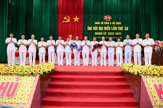 Đại hội đại biểu Đảng bộ Vùng 5 Hải quân lần thứ XII, nhiệm kỳ 2020-2025 ảnh 2