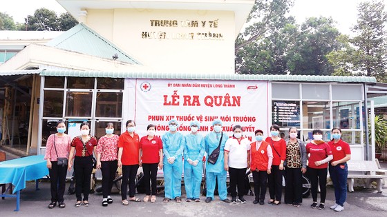 Tổ công tác gồm có đại diện hội CTĐ huyện Long Thành, Công ty Vedan và Trung tâm Y tế dự phòng huyện Long Thành