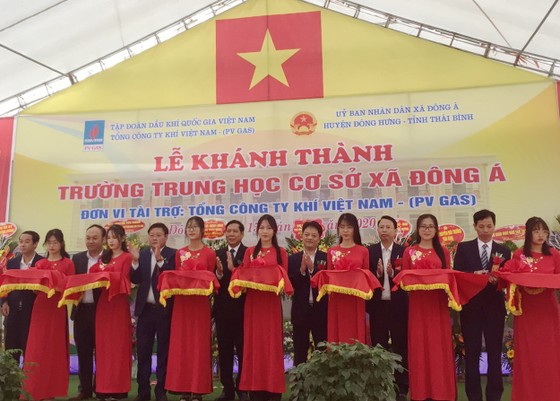 PV GAS tài trợ xây dựng Trường THCS Đông Á, Thái Bình ảnh 2