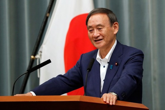 Thủ tướng Nhật Bản Yoshihide Suga. Ảnh: REUTERS