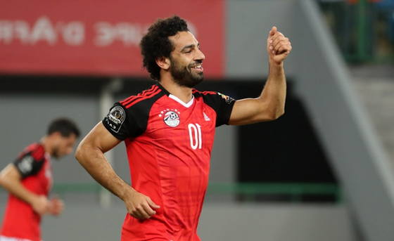 Tiền đạo Mohamed Salah của đội tuyển Ai Cập và CLB Liverpool