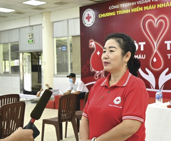 Công ty CPHH Vedan Việt Nam tổ chức chương trình hiến máu nhân đạo “một giọt máu - triệu tấm lòng” ảnh 1