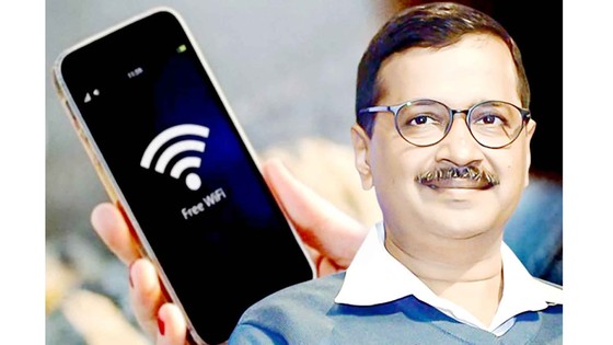 Thủ hiến New Delhi Arvind Kejriwal với tham vọng phủ sóng wifi miễn phí toàn thủ đô