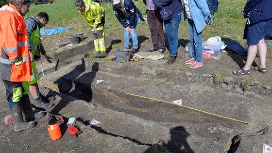 Na Uy khai quật xác tàu Viking sau hơn 1 thế kỷ