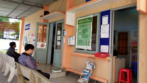 Khu tư vấn điều trị HIV tại Bệnh viện Đa khoa TP Thuận An. Ảnh: XUÂN TRUNG