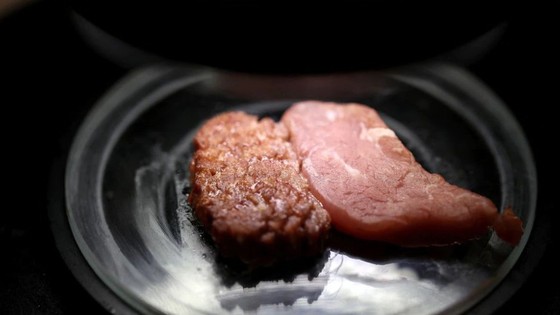 Thịt nhân tạo làm từ thực vật và được sản xuất bằng công nghệ in 3D