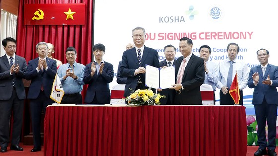 Lãnh đạo SOSHI và Kosha ký kết hợp tác