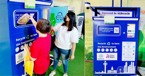 Đổi giấy phế liệu lấy tiền ảnh 1
