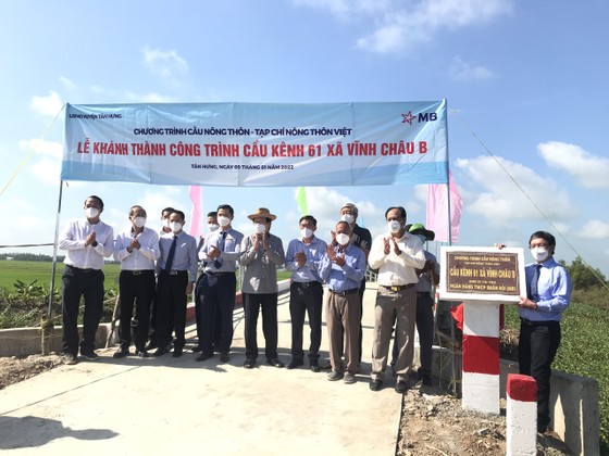 Khánh thành 17 công trình cầu giao thông nông thôn tại Long An ảnh 1 Khánh thành 17 công trình cầu giao thông nông thôn tại Long An ảnh 1