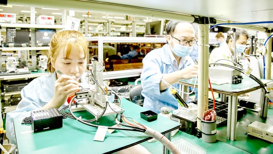 Máy và thiết bị điện tử của Việt Nam tăng hơn 51% xuất khẩu  vào thị trường Hoa Kỳ Ảnh: HOÀNG HÙNG