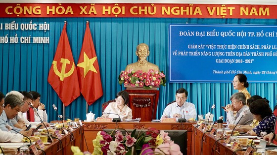 Buổi giám sát của Đoàn ĐBQH sáng 22-1