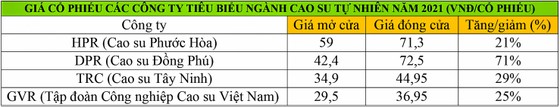 Triển vọng giá cao su năm 2022 ảnh 2