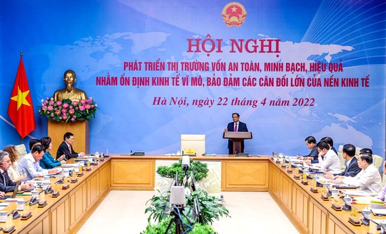 Thủ tướng Phạm Minh Chính khẳng định các thông điệp về phát triển thị trường vốn.