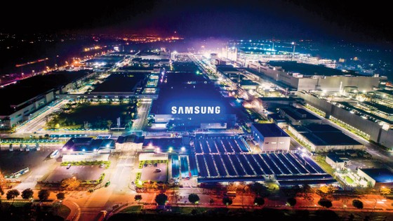 Samsung như là “biểu tượng” FDI tại Việt Nam. Trong ảnh: Quang cảnh nhà máy Samsung tại Việt Nam. Ảnh: V. CHUNG