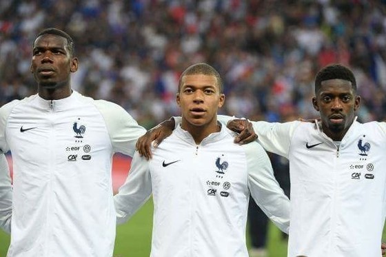 Những ngôi sao đắt giá của tuyển Pháp.